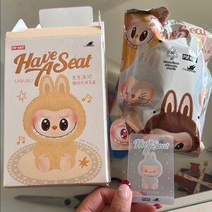 POPMART Labubu Have A Seat “Hehe”